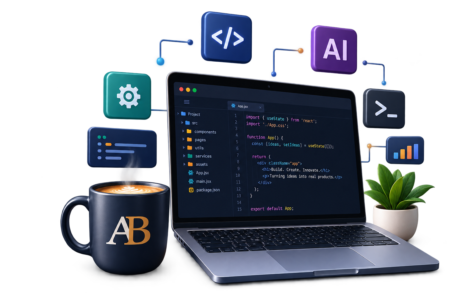 Technology workspace preview